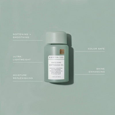 Kristin Ess Softening Lightweight Hair Oil  1.69 fl oz - Imperfect Box