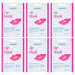 BioRepublic SkinCare Lip Masks  6pk - New