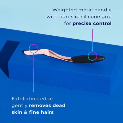 Schick Hydro Silk Dermaplaning Wand 1 Dermaplaning Tool; 6 Refill Blades - Imperfect Box
