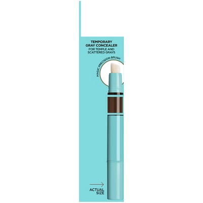 L'Oreal Paris Magic Root Precision Temporary Gray Concealer Medium Brown 0.05 fl oz - Imperfect Box