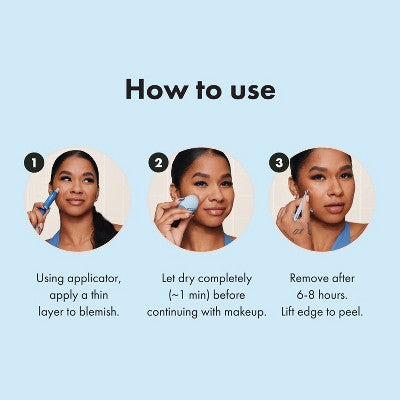 Hero Cosmetics Mighty Shield Liquid Patch Invisible Blemish Protectant 10ml - Imperfect Box