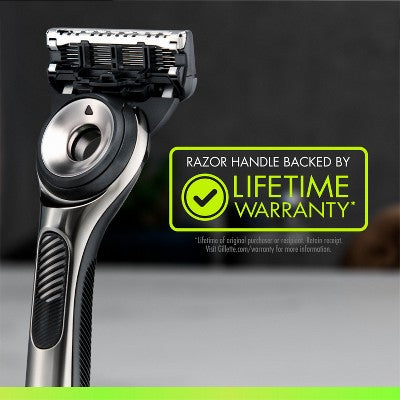 GilletteLabs Value Pack Razor Handle + 5 Blade Refills - Imperfect Box