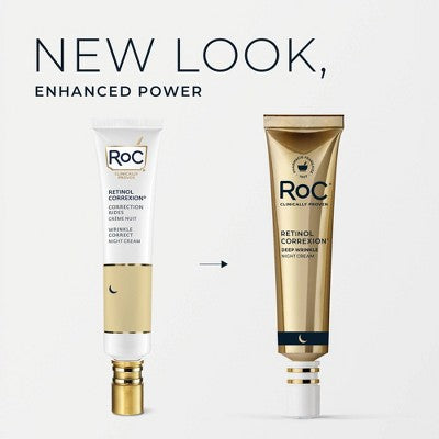 RoC Retinol Anti-Aging + Firming Night Face Moisturizer 1 fl oz - Imperfect Box