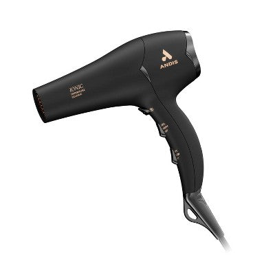 Andis Pro Dry Soft Grip Tourmaline Ionic Ceramic 1875W Hair Dryer Black - Imperfect Box