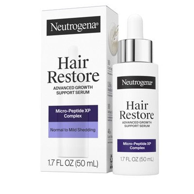 Neutrogena Restore Advanced Growth Support Hair Serum 1.7 fl. oz - Imperfect Box