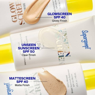 Supergoop! Mineral Mattescreen Sunscreen Non-Comedogenic Mattifying Tinted Primer Sunrise SPF 40 1.5 fl oz - Imperfect Box