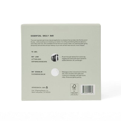 Versed The Essential Daily Duo Gift Set 2.65oz - Imperfect Box