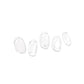 Dashing Diva Glaze Semi-Cured Gel Nail Polish Strips Starter Kit Clear 32ct - Imperfect Box