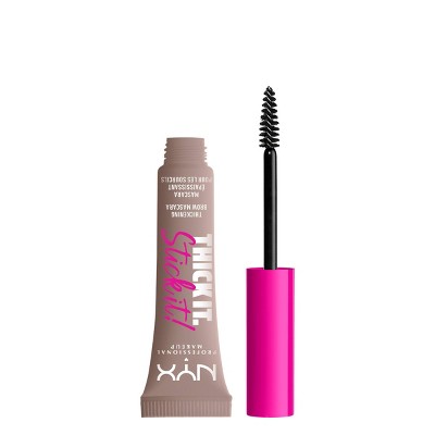 NYX Professional Makeup Thick It Stick It Brow Gel Mascara Cool Blonde 0.23 fl oz - New