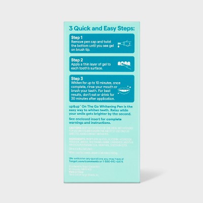 Tooth Whitening Pen 0.059 fl oz - Imperfect Box
