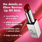 e.l.f. Glow Reviver Lip Oil Stick Cherry on Top 0.11oz - Imperfect Box