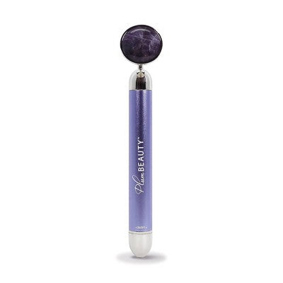 Plum Beauty Amethyst Vibrating Facial Massager - New