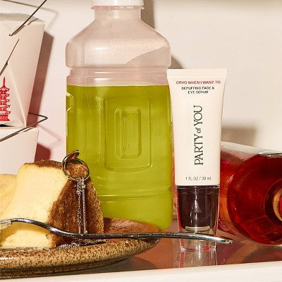 Party of You Puffy Face + Under Eye Caffeine Serum Cryo When I Want To 1oz - Missing Box