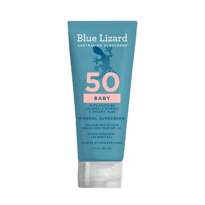 Blue Lizard Baby Sunscreen Lotion SPF 50 3 fl oz - New