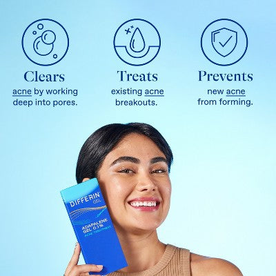 Differin Acne Retinoid Face and Body Treatment Gel Adapalene 0.1% 15g - Imperfect Box