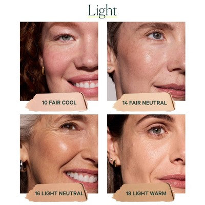 Well People Supernatural Complexion Stick Foundation + Concealer 16 Light Neutral 0.28oz - Imperfect Box