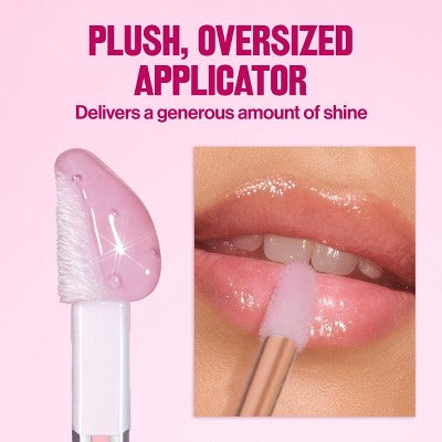 Revlon Super Lustrous Glimmer Lip Oil Moisturizing 004 Gone Rose 0.13 fl oz - New