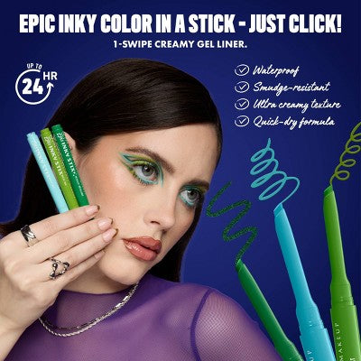 NYX Professional Makeup Epic Inky Stix Mechanical Cream Gel Eyeliner 02 Ember Energy 0.003oz - New