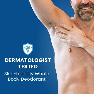 Mando Whole Body Men's Smooth Solid Deodorant Bourbon Leather 2.6oz - New