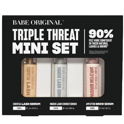 BABE ORIGINAL Triple Threat Mini Set 3ml - Imperfect Box