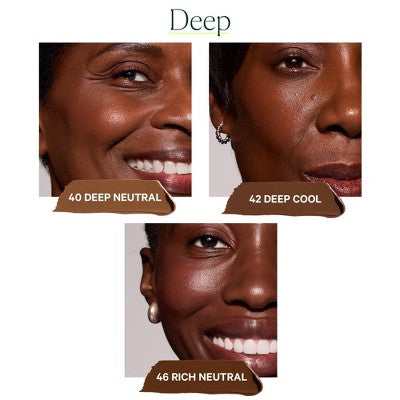 Well People Supernatural Complexion Stick Foundation + Concealer 42 Deep Cool 0.28oz - Imperfect Box