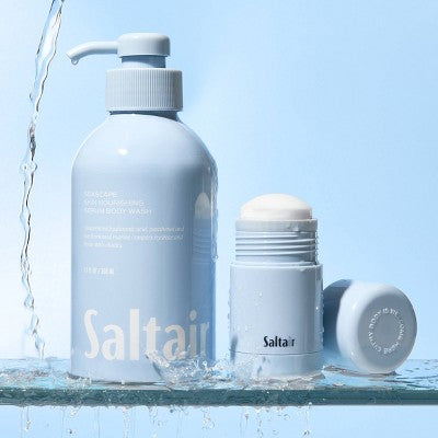 Saltair Seascape Serum Body Wash Clean Breeze Scent 17 fl oz - Imperfect Container