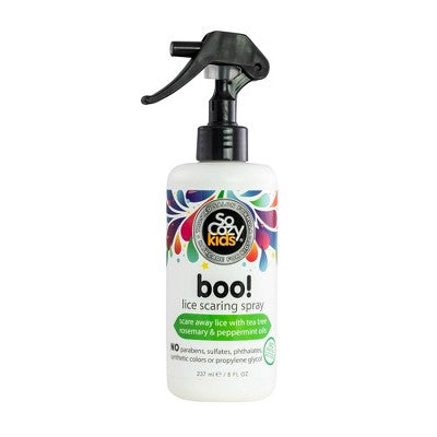 SoCozy Kids Boo! Lice Leave-in Spray 8 fl oz - New