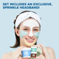 I DEW CARE Wash Off Mask & Headband Set Sundae Scoop 4ct - Imperfect Box