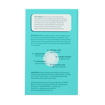 Proactiv Zits Happens Invisible Hydrocolloid Patches 30ct - Imperfect Box