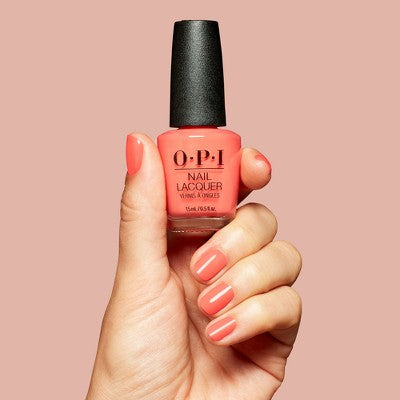 OPI Nail Lacquer Shrimp Cocktail 0.5 fl oz - New