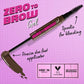 NYX Professional Makeup Zero to Brow Longwear Eyebrow Gel 07 Espresso 0.06 fl oz - Imperfect Box
