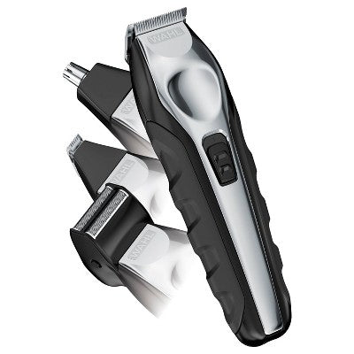 Wahl Lithium Ion All In One Cordless Rechargeable Electric Beard Trimmer, Shaver, Detailer, Nose Trimmer - Imperfect Box