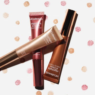 MCoBeauty Highlight & Glow Beauty Wand Champagne Glow - New