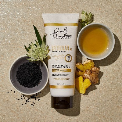 Carol's Daughter Goddess Strength True Stretch Curl Defining Cream with Castor Oil 6.8 fl oz - New