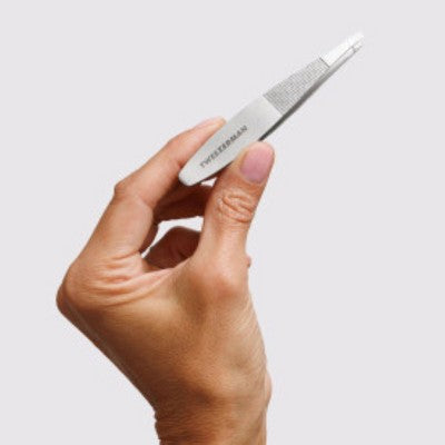 Tweezerman No Slip Wide Grip Slant Tweezer - New