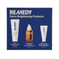 Remedy Skin Brightening 3-Piece Skincare Kit Gentle Cleanser Vitamin C Serum 2.7oz - Imperfect Box