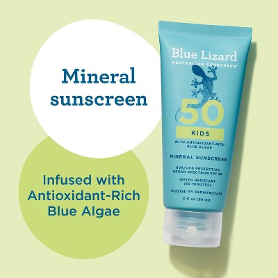 Blue Lizard Kids Sunscreen Lotion SPF 50 3 fl oz - Imperfect Container