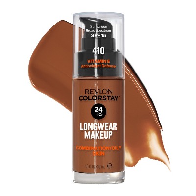 Revlon ColorStay Makeup for Combination/Oily Skin SPF 15 410 Cappuccino 1 fl oz - Imperfect Container