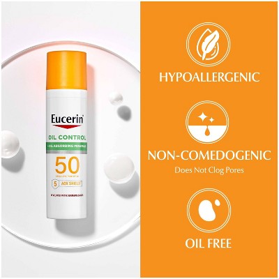 Eucerin Face Clear Skin Sunscreen Lotion SPF 50 2.5 fl oz - Imperfect Box