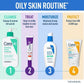 CeraVe Foaming Face Wash with Hyaluronic Acid and Niacinamide 8 fl oz - Imperfect Container