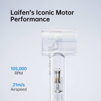 Laifen SE Hair Dryer White 1400 Watts - Imperfect Box