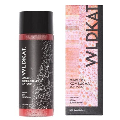 WLDKAT Ginger + Kombucha Skin Tonic 3.3 fl oz - New