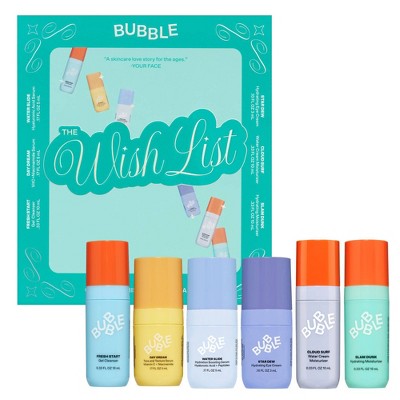 Bubble Skincare The Wish List Mini Essential Gift Set 6ct - Imperfect Box
