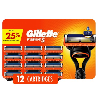 Gillette Fusion5 Men's Razor Blade Refills 12ct - Imperfect Box