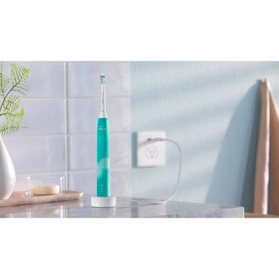 Philips Sonicare 4100 Rechargeable Electric Toothbrush Turquoise - Imperfect Box
