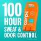 Carpe Men's 100HR Sweat & Odor Control Antiperspirant Deodorant Clean Sport 1.76oz - Imperfect Container
