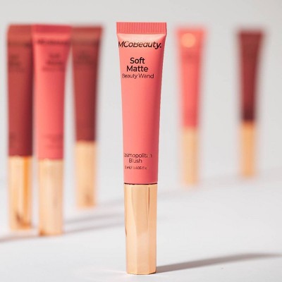 MCoBeauty Soft Matte Beauty Blush Wand Amaretto Blush 0.4 fl oz - New