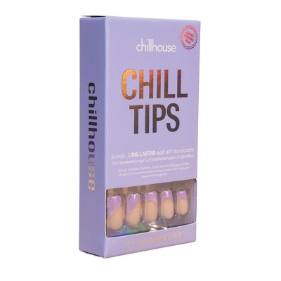 Chillhouse Chill Tips Press-On Fake Nails AI Supernova 24ct - Imperfect Box