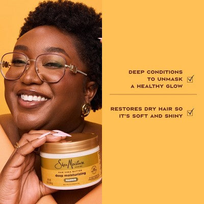 SheaMoisture Raw Shea Butter Moisturizing Hair Mask 11.5oz - New