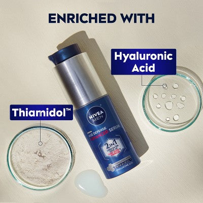NIVEA Men Age Defense Advanced Face Serum 1.0 fl oz - Imperfect Box
